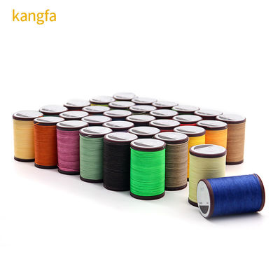 hilo rojo de cuero Kangfa Boho 0,35-0,8 mm para coser agujas redondas genuinas enceradas