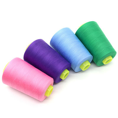 100-350 g peso neto hilo de costura de algodón blanco crudo para pantalones vaqueros duraderos hechos a mano