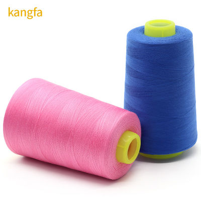 100-350 g peso neto hilo de costura de algodón blanco crudo para pantalones vaqueros duraderos hechos a mano