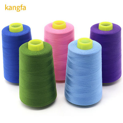 100-350 g peso neto hilo de costura de algodón blanco crudo para pantalones vaqueros duraderos hechos a mano