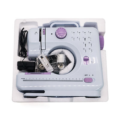 Máquina de coser portátil para principiantes 12 puntadas Conjuntura de puntadas 28*12,5*30cm