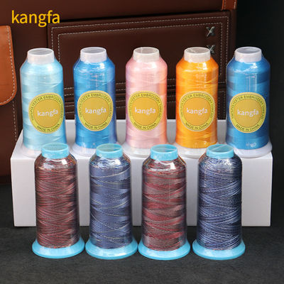 OEM/ODM 96 Colores Multicolor Variado 100% Filamento de bordado de poliéster para bordado en máquina