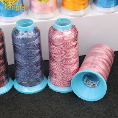 OEM/ODM 96 Colores Multicolor Variado 100% Filamento de bordado de poliéster para bordado en máquina