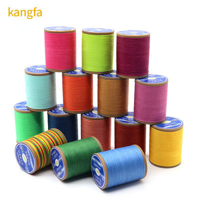 1.2mm 60m-110m longitud cordón de cera para la bolsa mano hilo de costura de zapatos hilo y hilo de aro