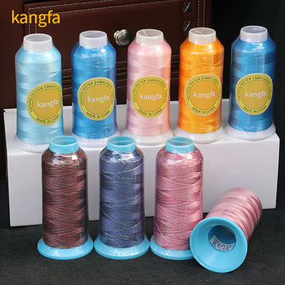 OEM/ODM 96 Colores Multicolor Variado 100% Filamento de bordado de poliéster para bordado en máquina