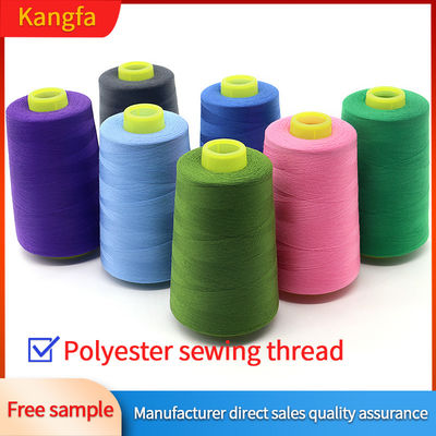 Filamentos de poliéster de 100%, de color espumado TKT120 para la fabricación textil