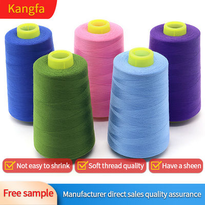 Filamentos de poliéster de 100%, de color espumado TKT120 para la fabricación textil