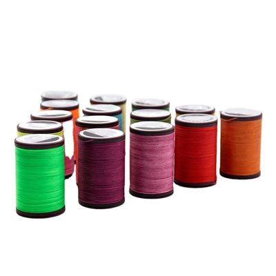 0.8mm Cordón de hilo encerado red para coser con la mano cuero y accesorios hechos a mano