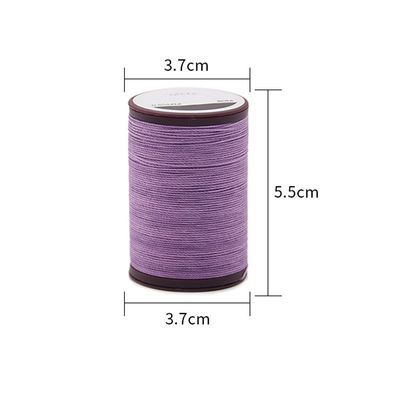0.8mm Cordón de hilo encerado red para coser con la mano cuero y accesorios hechos a mano