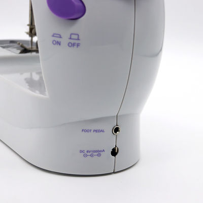 UFR-202 Mini máquina de coser Mecanismo de alimentación manual y longitud ajustable de costura para el hogar