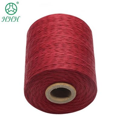 hilo de cera plana para herramienta artesanal de cuero 100% línea de costura de lino 210D