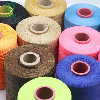 100% poliéster 240 colores DIY hecho a mano 250D/16 cuero hilo de costura 400g hecho a medida
