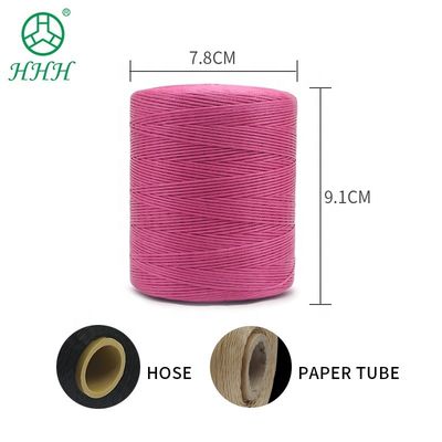 100% poliéster 240 colores DIY hecho a mano 250D/16 cuero hilo de costura 400g hecho a medida