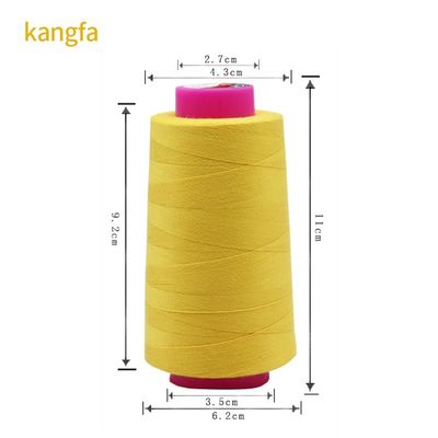 Hielo de algodón 100% 402 100 g Cone Polyester Hielo de costura para ropa de cama Tejido elástico