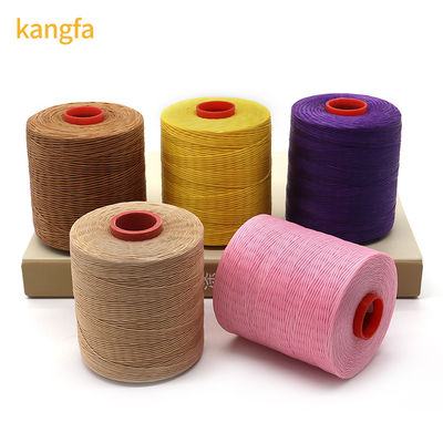 Brazalete de amistad hecho a mano impermeable hilo de cera plana brazalete de cuerda de suerte para mujeres