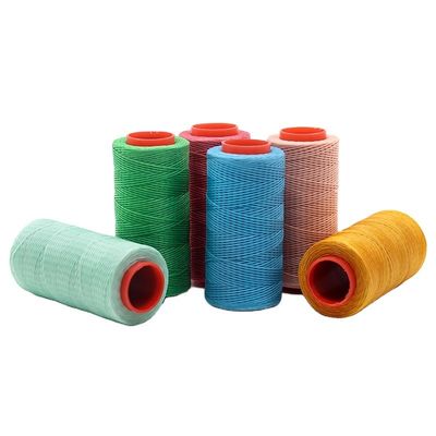 Hielo de poliéster mercerizado de alta resistencia 210D/16 250D/16 para costuras de cuero