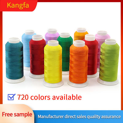 High Tenacity Zari Thread Embroidery para aplicaciones de tejido de stock y personalizado