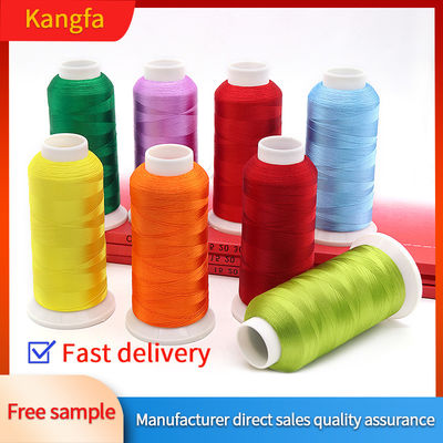 High Tenacity Zari Thread Embroidery para aplicaciones de tejido de stock y personalizado