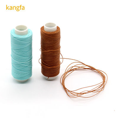 High Tension Polyester 0,8mm hilo encerado para coser a mano y coser cordones de zapatos DIY