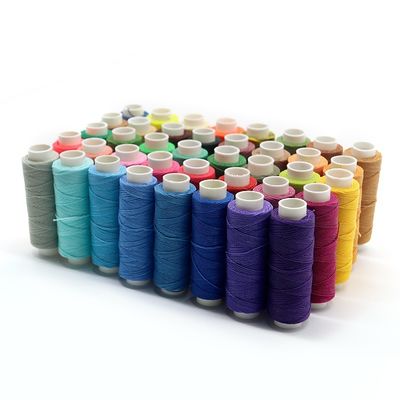 High Tension Polyester 0,8mm hilo encerado para coser a mano y coser cordones de zapatos DIY