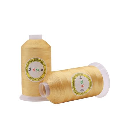 140G 5000M/cone 100% poliéster 120d 2 hilo de bordado para ropa