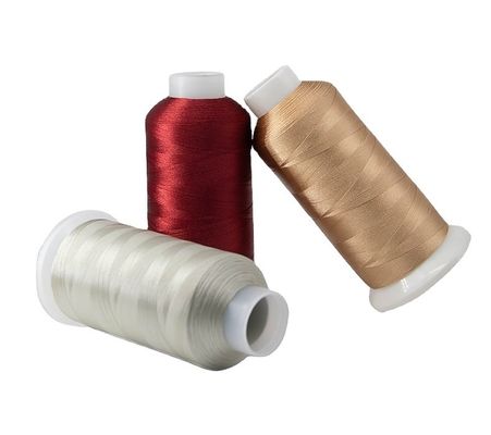 140G 5000M/cone 100% poliéster 120d 2 hilo de bordado para ropa
