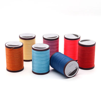 85 Modelo de color teñido Brazalete de alta resistencia Brazalete de cera de hilo para bolsas de cuero cosidas a mano