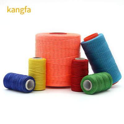 Anillo Twisted 210D Polyester hilo encerado para coser cuero 1 mm de diámetro Muestra gratuita