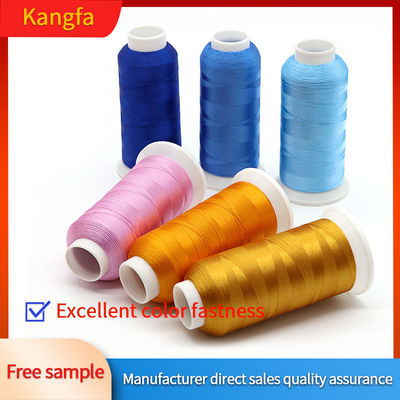 High Strength Machine Polyester Sewing Thread For Fabric 108D/2 120D/2 100% Polyester El hilo de costura de poliéster de alta resistencia para la máquina para el tejido 108D/2 120D/2 100% poliéster