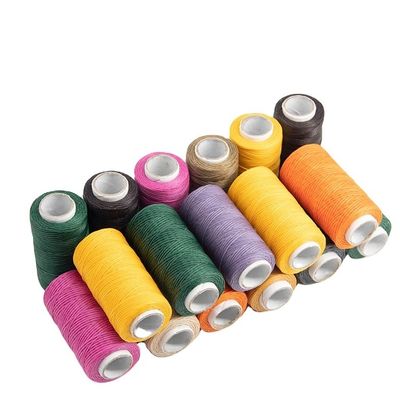 210D/1*16 1mm Poliéster de cera de costura hilo de cera con 7 días tiempo de entrega del pedido de muestra