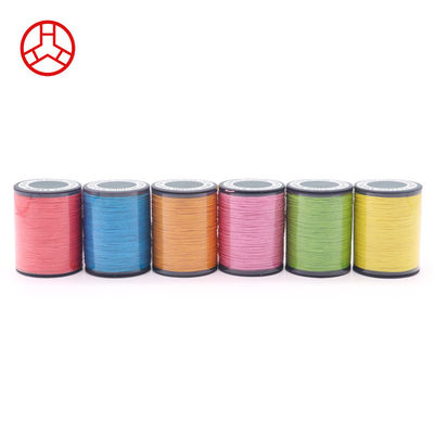 Tejido a mano 0,55 mm hilo de lino encerado 120 m en 40 colores para proyectos de macrame