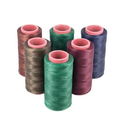 1 mm de cera de tejido 100% de poliéster de filamentos de galaces para bolsas de cuero de alta clase zapatos sofá