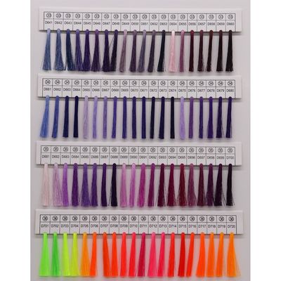 5000y longitud de hilo de bordado Kangfa Cuadro de colores 720 colores para elegir