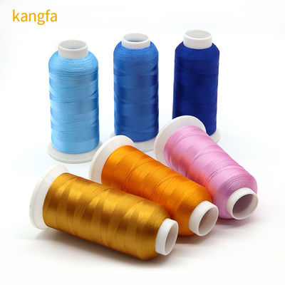 Máquina de bordado industrial 4000 Yard 75d 120d/2 Polyester hilo de costura de bordado