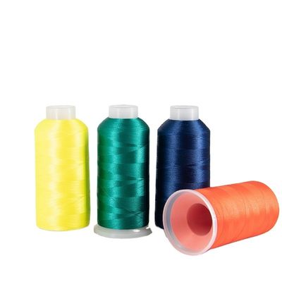 Hielo de bordado de rayón viscoso de alta tenacidad 120d/2 100% para necesidades de máquinas de bordado