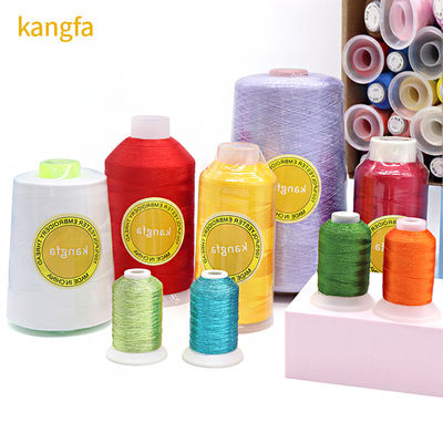 Filamento de costura industrial resistente a altas temperaturas para 720 colores de cambio de bordado