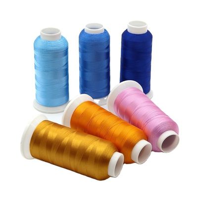 Filamento de bordado 720 colores Selección Filamento de máquina de poliéster personalizado 100g/espol