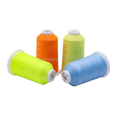 120D/2 150D/2 300D/2 hilo de bordado de poliéster con cambio de color para bordado en máquina