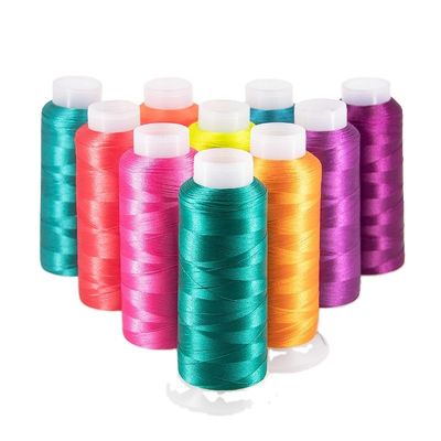 120D 2 hilo de bordado de costura MERCERIZADO Perfecto para el bordado en máquina en prendas de vestir