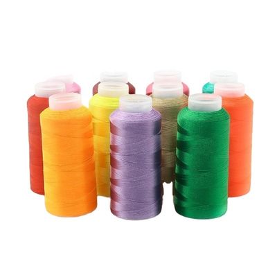 120g 5000 yardas Cone de costura bordado hilo 120d 2 MERCERIZADO de costura 100% poliéster
