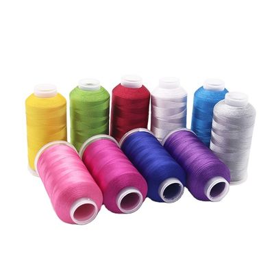 OEM ODM 120/2 4000yard 100% hilo de bordado de poliéster resistente a altas temperaturas