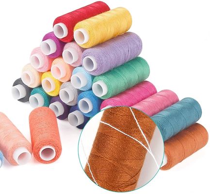 60 colores de hilo de coser de poliéster para bricolaje de máquina de bordado de protección UV