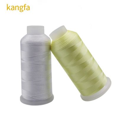 5000Y longitud 120D / 2 120g máquina de coser 100% hilo de alambre de poliéster bordado para Gingko