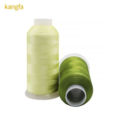 5000Y longitud 120D / 2 120g máquina de coser 100% hilo de alambre de poliéster bordado para Gingko