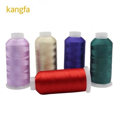 5000Y longitud 120D / 2 120g máquina de coser 100% hilo de alambre de poliéster bordado para Gingko
