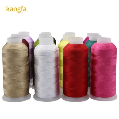 5000Y longitud 120D / 2 120g máquina de coser 100% hilo de alambre de poliéster bordado para Gingko