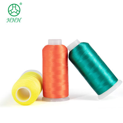 OEM ODM Aceptación 120D / 2 Viscose Rayon hilo de bordado con cono de plástico