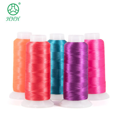 Maratón de color 100% de poliéster hilo de bordado para muestras de bordado de la máquina