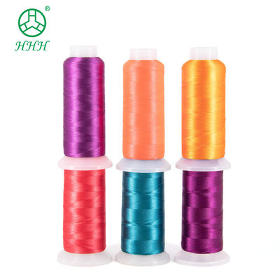 Maratón de color 100% de poliéster hilo de bordado para muestras de bordado de la máquina
